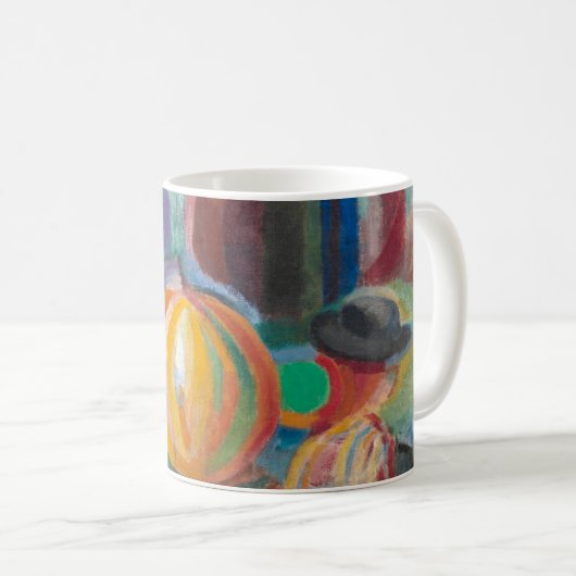 portugiesischer Markt | Sonia Delaunay-Terk | Kaffeetasse (VorderseiteRechts)
