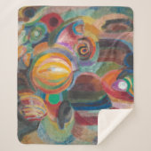 portugiesischer Markt | Sonia Delaunay-Terk | Sherpadecke (Vorderseite)