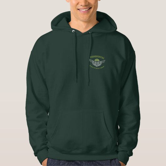 Portugiesischer Parachutist Brevet Hoodie (Vorderseite)