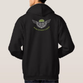 Portugiesischer Parachutist Hoodie (Rückseite)