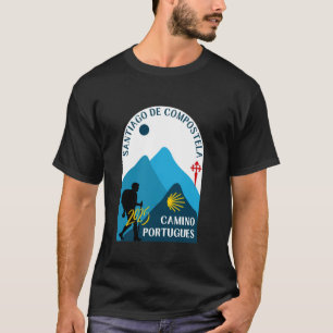 Portugiesischer Pilgerweg Santiago de Compostela 2 T-Shirt