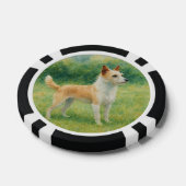 Portugiesischer Podengo Pokerchips (Einzeln)