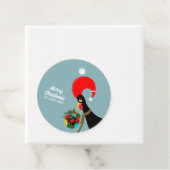 Portugiesischer Rooster Holly Weihnachtsbauble Geschenkanhänger (Beispiel)