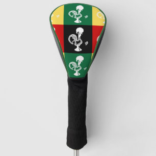 Portugiesischer Rooster von Barcelos farbenprächti Golf Headcover