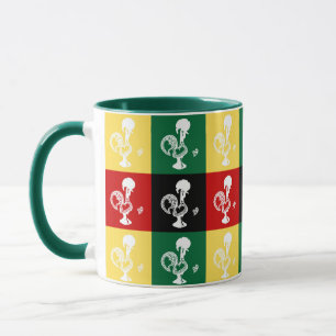Portugiesischer Rooster von Barcelos farbenprächti Tasse