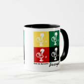 Portugiesischer Rooster von Barcelos farbenprächti Tasse (VorderseiteRechts)
