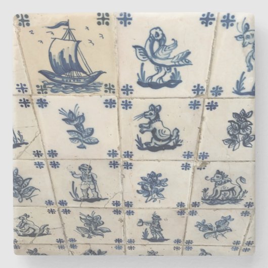 Portugiesischer Steinuntersetzer (Vorderseite)