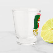 Portugiesischer Stolz Schnapsglas (Links)