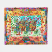 Portugiesischer Volkskind ist Fleece Blanket (Vorderseite (Horizontal))