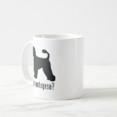 Portugiesischer Wasser-Hund Kaffeetasse (Vorderseite Links)
