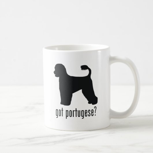 Portugiesischer Wasser-Hund Kaffeetasse (Rechts)