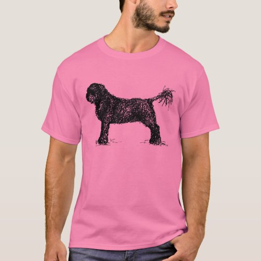 Portugiesischer Wasser-Hund T-Shirt (Vorderseite)