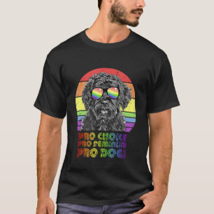 Portugiesischer Wasserdog Pro Choice Pro Feminism T-Shirt