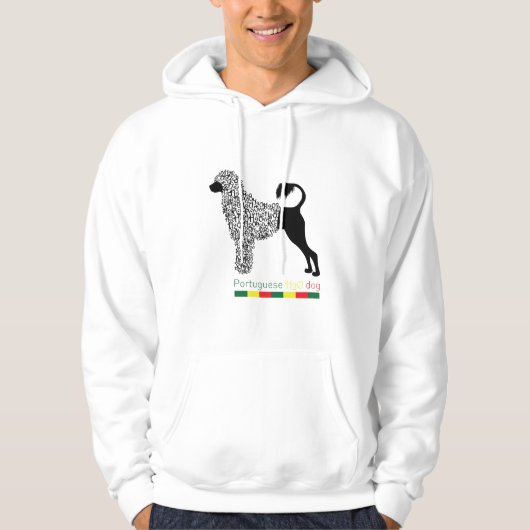 Portugiesischer Wasserdog Tshirt! Hoodie (Vorderseite)