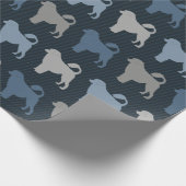 Portugiesischer Wasserhund Geschenkpapier (Ecke)