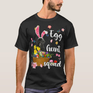 Portugiesischer Wasserhund glücklich Ostertag farb T-Shirt