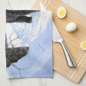 Portugiesischer Wasserhund lässt es zu Weihnachten Geschirrtuch (Viertel Falte)