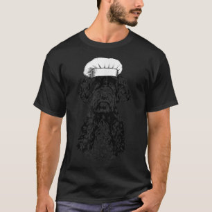 Portugiesischer Wasserhund Portie Dog Koch Koch Fu T-Shirt