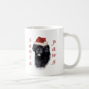 Portugiesischer Wasserhund Santa Paws Kaffeetasse