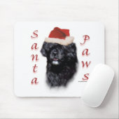Portugiesischer Wasserhund Santa Paws Mousepad (Mit Mouse)
