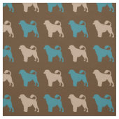 Portugiesischer Wasserhund Stoff (Muster)
