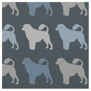 Portugiesischer Wasserhund Stoff