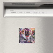 Portugiesischer Wasserhund Valentinstag Magnet (In Situ (Geschirrspüler))