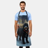 Portugiesischer Wasserhund Weihnachten Weihnachtsz Schürze (Getragen)