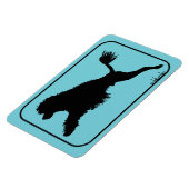 Portugiesischer Wasserkundentaucher Magnet (Linke Seite)