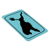 Portugiesischer Wasserkundentaucher Magnet (Rechte Seite)