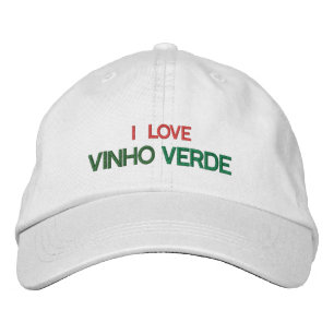 Portugiesischer Weinhut (Vinho Verde) Bestickte Baseballkappe
