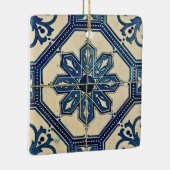 Portugiesischer Ziegel Keramikornament (Rechts)