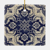 Portugiesischer Ziegel Keramikornament (Rückseite)