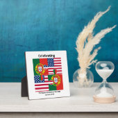 PORTUGIESISCHES AMERIKANISCHES ERBE Christlich Fotoplatte (InSitu)