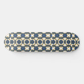 Portugiesisches Azulejo-Muster Skateboard Deck – B (Horizontal)