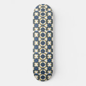 Portugiesisches Azulejo-Muster Skateboard Deck – B (Vorderseite)