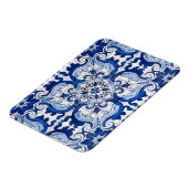 Portugiesisches Azulejo Seamless-Muster Magnet (Linke Seite)