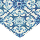 Portugiesisches Azulejos-Muster Tischdecke (Schrägansicht)