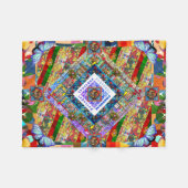 Portugiesisches Design Fleece Blanket (Vorderseite (Horizontal))