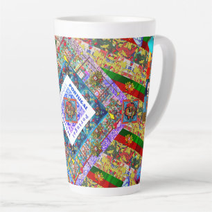 Portugiesisches Design Fleece Blanket Milchtasse