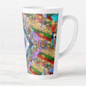 Portugiesisches Design Fleece Blanket Milchtasse (Rechts)