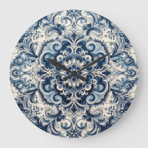 Portugiesisches Design Große Wanduhr