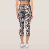 Portugiesisches Design High Waisted Capris (Rückseite)