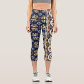 Portugiesisches Design High Waisted Capris (Vorderseite)