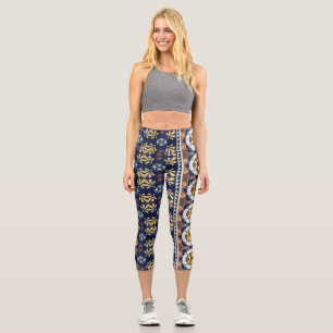 Portugiesisches Design High Waisted Capris