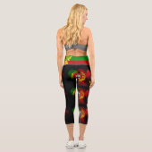 Portugiesisches Design High Waisted Capris (Rückseite)