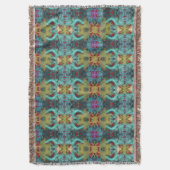 Portugiesisches Design Throw Blanket Decke (Vorderseite Vertikal)