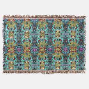 Portugiesisches Design Throw Blanket Decke