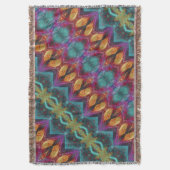 Portugiesisches Design Throw Blanket Decke (Vorderseite Vertikal)