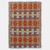 Portugiesisches Design Throw Blanket Decke (Vorderseite Vertikal)